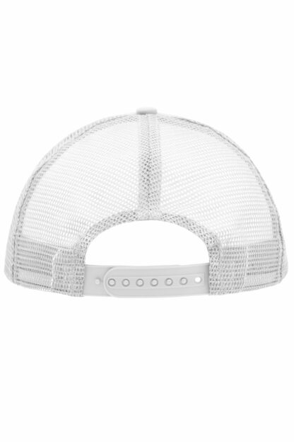 Kappe5 Panel Polyester Mesh Cap - weiß/blau (royal/white) MB070 – Bild 7