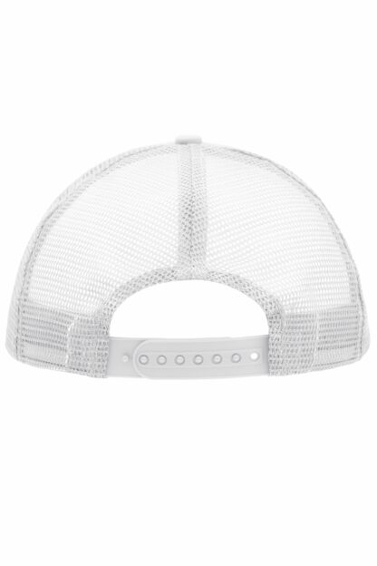 Kappe 5 Panel Polyester Mesh Cap - weiß (white) MB070 – Bild 7
