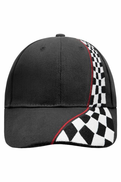 Kappe Racing Cap - schwarz (black) MB038 – Bild 4