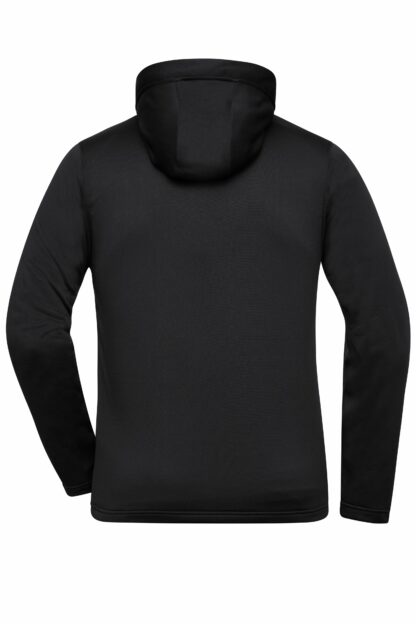 Men's Sports Zip Hoody - schwarz (black) – Bild 6