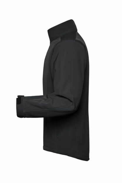 Men's Softshell Jacket - schwarz (black) – Bild 7