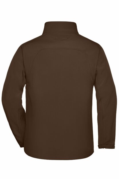 Men's Softshell Jacket - braun (brown) – Bild 9