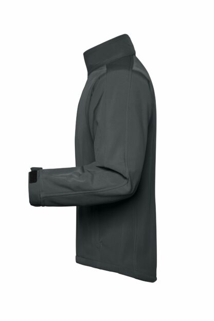 Men's Softshell Jacket - grau (carbon) – Bild 7