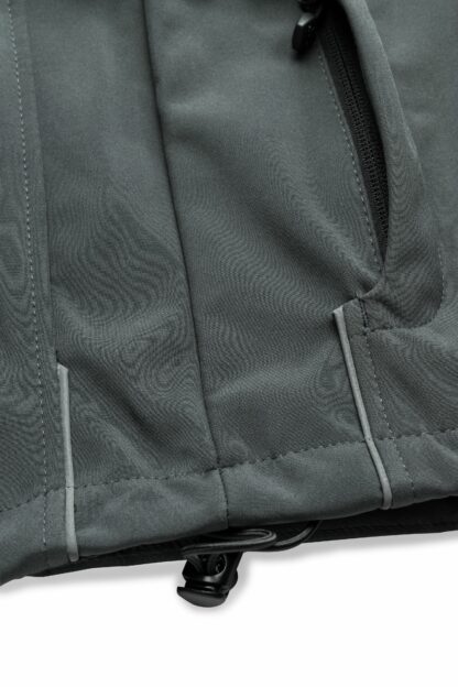 Men's Softshell Jacket - grau (carbon) – Bild 11