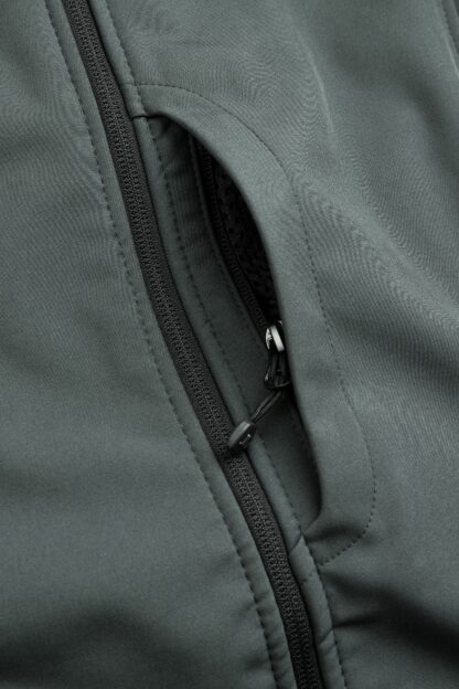 Men's Softshell Jacket - grau (carbon) – Bild 12