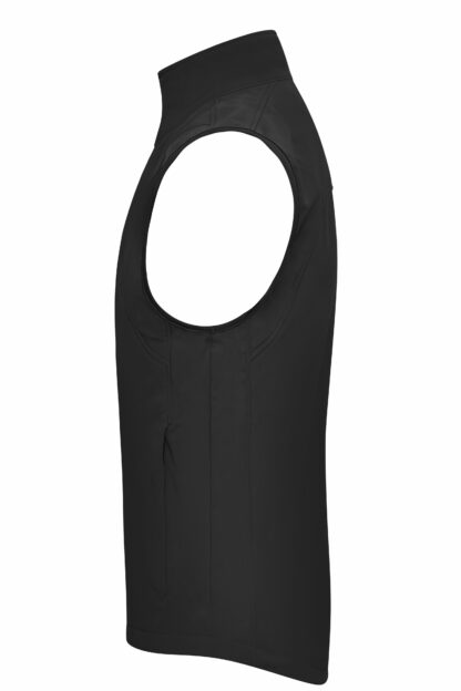 Men's Softshell Vest - schwarz (black) – Bild 5