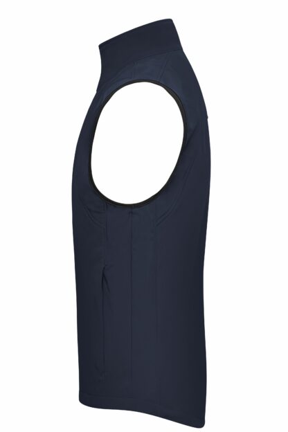 Men's Softshell Vest - blau (navy) – Bild 5