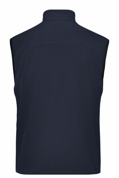 Men's Softshell Vest - blau (navy) – Bild 7