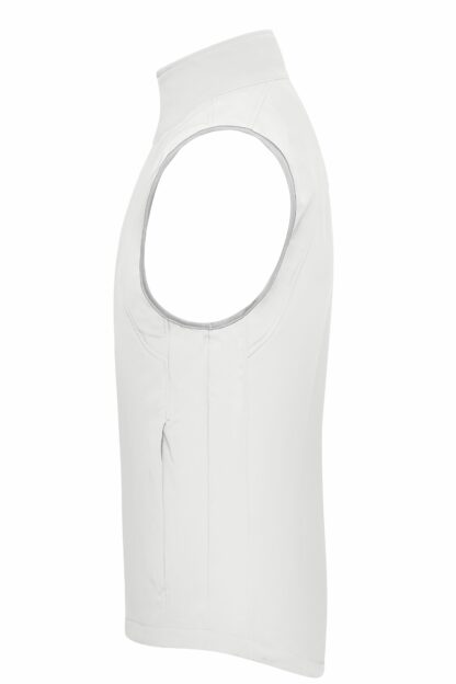 Men's Softshell Vest - weiß (off-white) – Bild 5