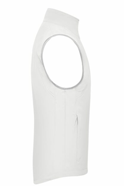 Men's Softshell Vest - weiß (off-white) – Bild 6