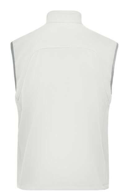 Men's Softshell Vest - weiß (off-white) – Bild 7