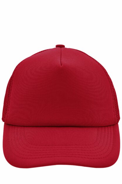 Kappe 5 Panel Polyester Mesh Cap - rot (red) MB070 – Bild 5