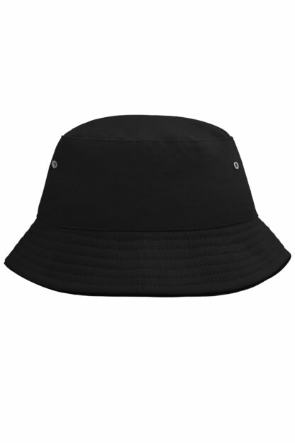 Fischerhut MB012 Fisherman Piping Hat for Kids - schwarz (black/black) – Bild 5