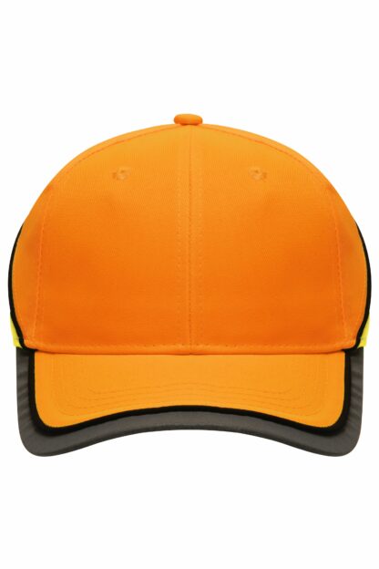 Kappe Neon-Cap - gelb/orange/neon (neon-orange/neon-yellow) MB036 – Bild 5