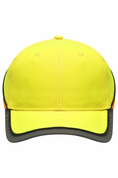 Kappe Neon-Cap - gelb/orange/neon (neon-yellow/neon-orange) MB036 – Bild 5