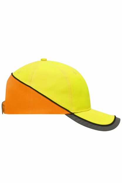 Kappe Neon-Cap - gelb/orange/neon (neon-yellow/neon-orange) MB036 – Bild 6