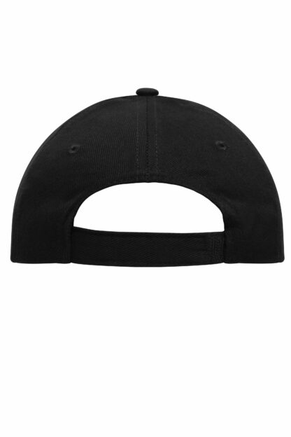 Kappe 5 Panel Cap Heavy Cotton - schwarz (black) MB092 – Bild 7