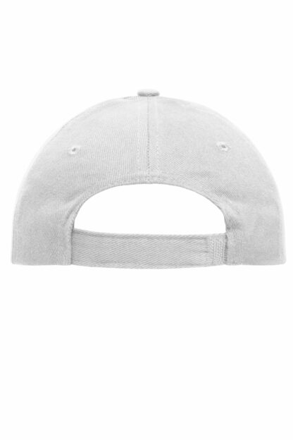 Kappe 5 Panel Cap Heavy Cotton - weiß (white) MB092 – Bild 7