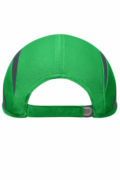 Kappe 3 Panel Sports Cap - grün (green/iron-grey) MB6580 – Bild 5