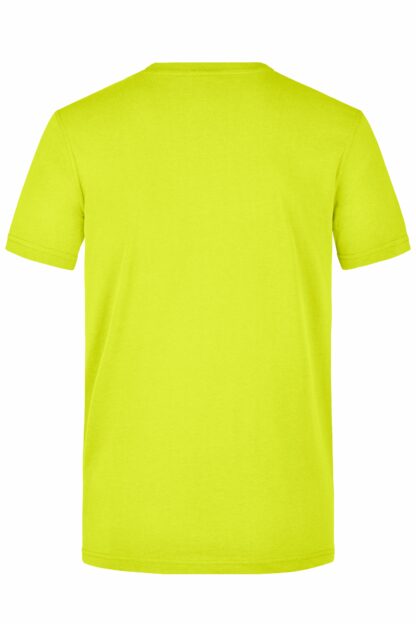 Men's Signal Workwear T-Shirt - gelb/neon (neon-yellow) – Bild 6
