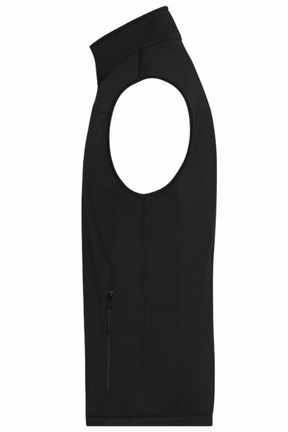 Men's Softshell Vest - schwarz (black) – Bild 3