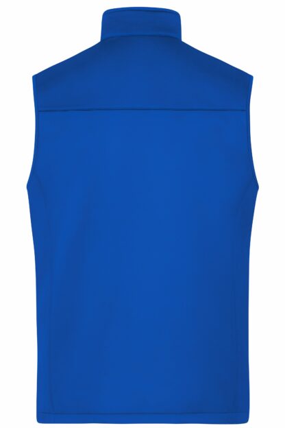 Men's Softshell Vest - blau (nautic-blue) – Bild 5