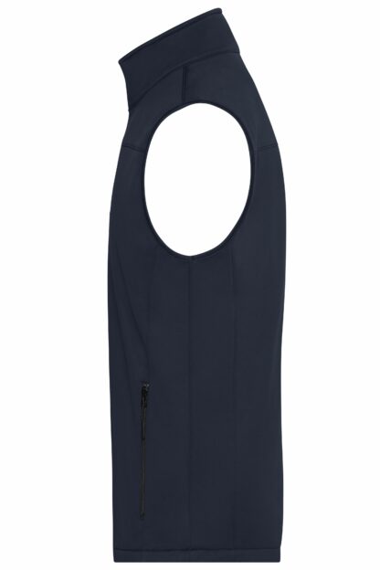 Men's Softshell Vest - blau (navy) – Bild 3