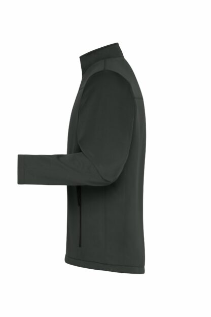 Men's Softshell Jacket - grau (graphite) – Bild 4