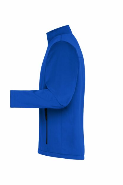 Men's Softshell Jacket - blau (nautic-blue) – Bild 4