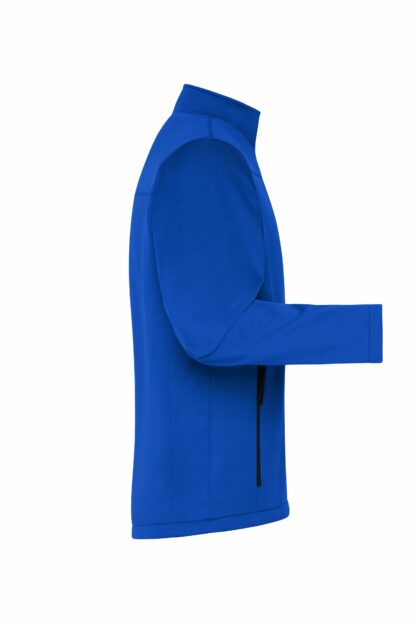 Men's Softshell Jacket - blau (nautic-blue) – Bild 5