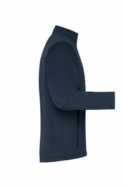 Men's Softshell Jacket - blau (navy) – Bild 5