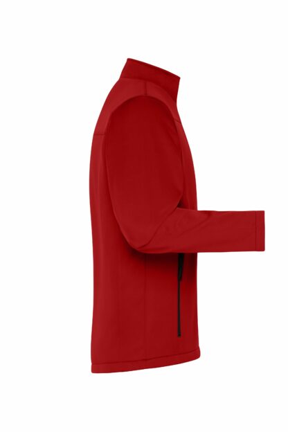 Men's Softshell Jacket - rot (red) – Bild 5