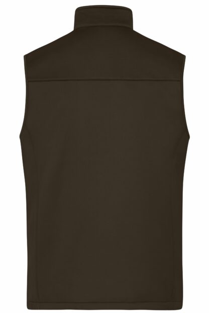 Men's Softshell Vest - braun (brown) – Bild 5
