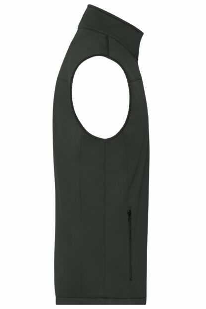 Men's Softshell Vest - grau (graphite) – Bild 4