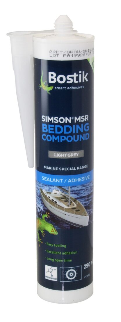 Bostik MSR Bedding Compound grau 290ml Kartusche, BC409010