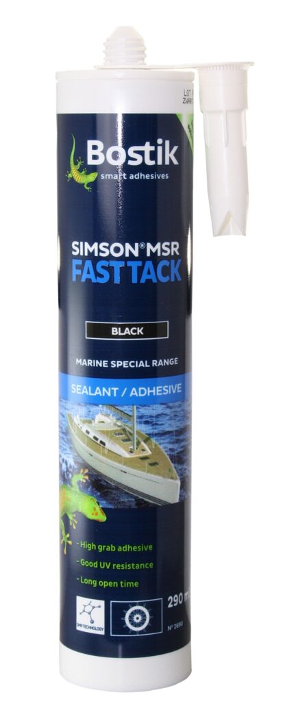 Bostik MSR Fast Tack schwarz 290ml Kartusche, BC409060