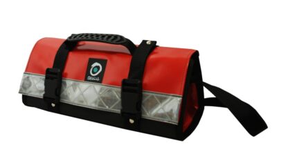 Werkzeugtasche mit Klappe 38x15x15cm Rot, FT5003R
