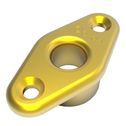 Decksdurchführung Alu 9mm ID Gold HA18039GOL