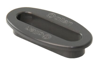 Decksdurchführung Alu schwarz 56x16mm HA8040-56