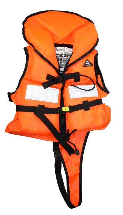 Kinderfeststoffweste CE100N 15-30kg Orange, LX20031