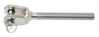 Gabel für Wantenspanner M8  links  AISI316, PH031208B