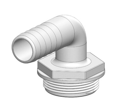 Tank Fitting 90° 25mm 1 ½" BSP, TD90498