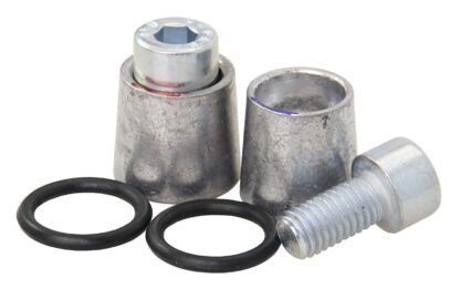Poladapter Paar M6 Innengewinde 6mm, VB10103
