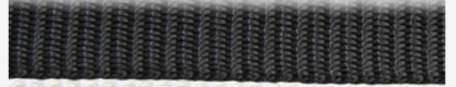 100m-Rolle Polyprop-Gurtband 25mm breit schwarz GW6925