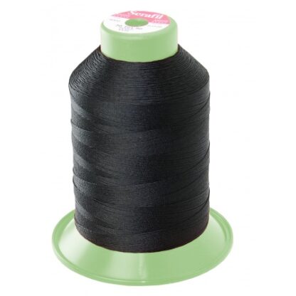 Polyestergarn Serafil 20WR schwarz  2500m Spule, BB14290