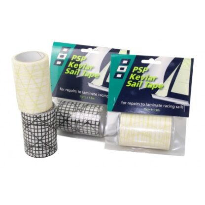 Black Kevlar/Mylar Laminat Repair Tape 75mmx1.5m, PSK750190