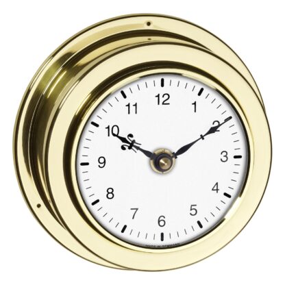Analoge Wanduhr aus Messing, BQ1021