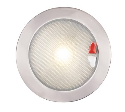 EuroLED150 weiß/rot Edelstahl, HL980630011
