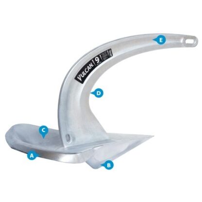 VULCAN Anker verzinkt 25 kg, RV025 – Bild 3