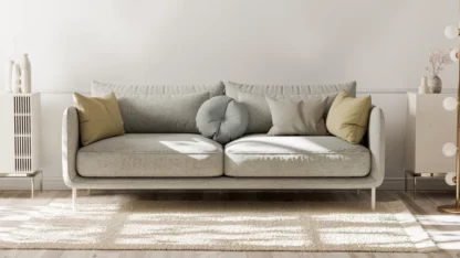 Polsterstoff/Dekostoff Alfa, Melange-Muster, rotbraun, 140 cm Breite, 100% PES, Alfa 42 – Bild 3